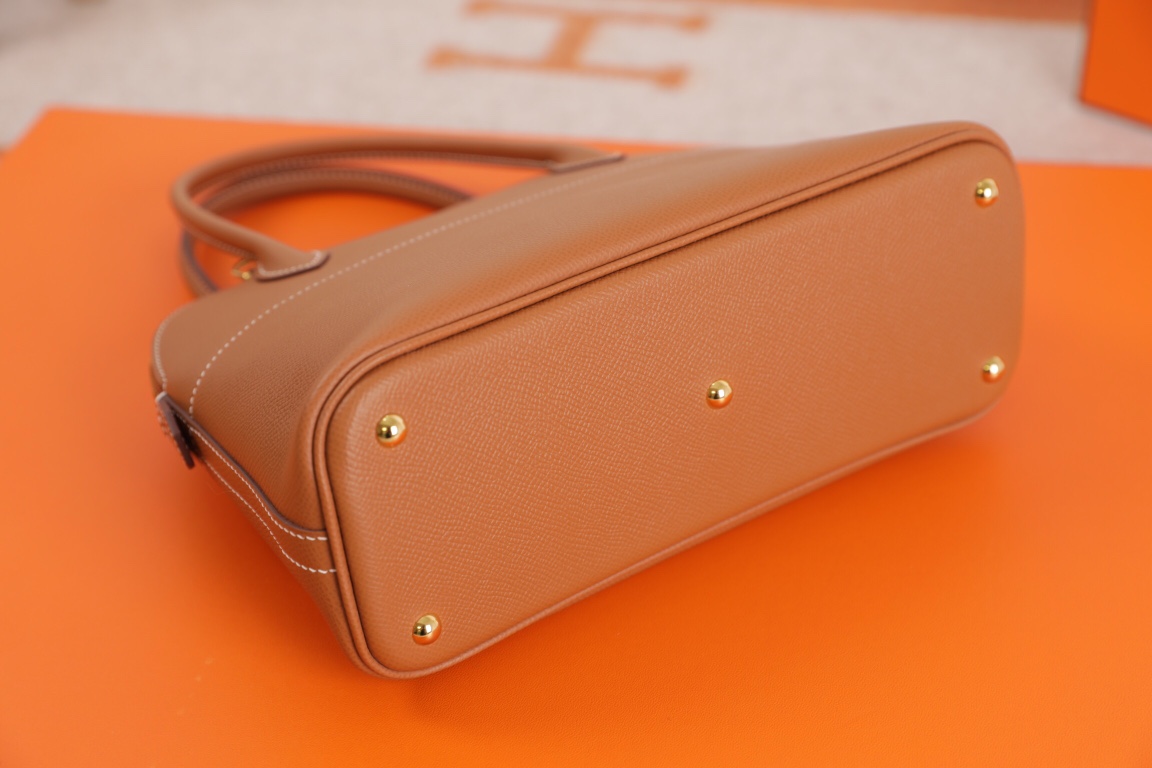 에르메스 볼리드27 골드브라운 금장 앱송